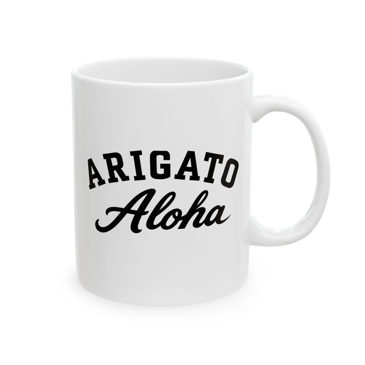 Arigato Aloha Mug